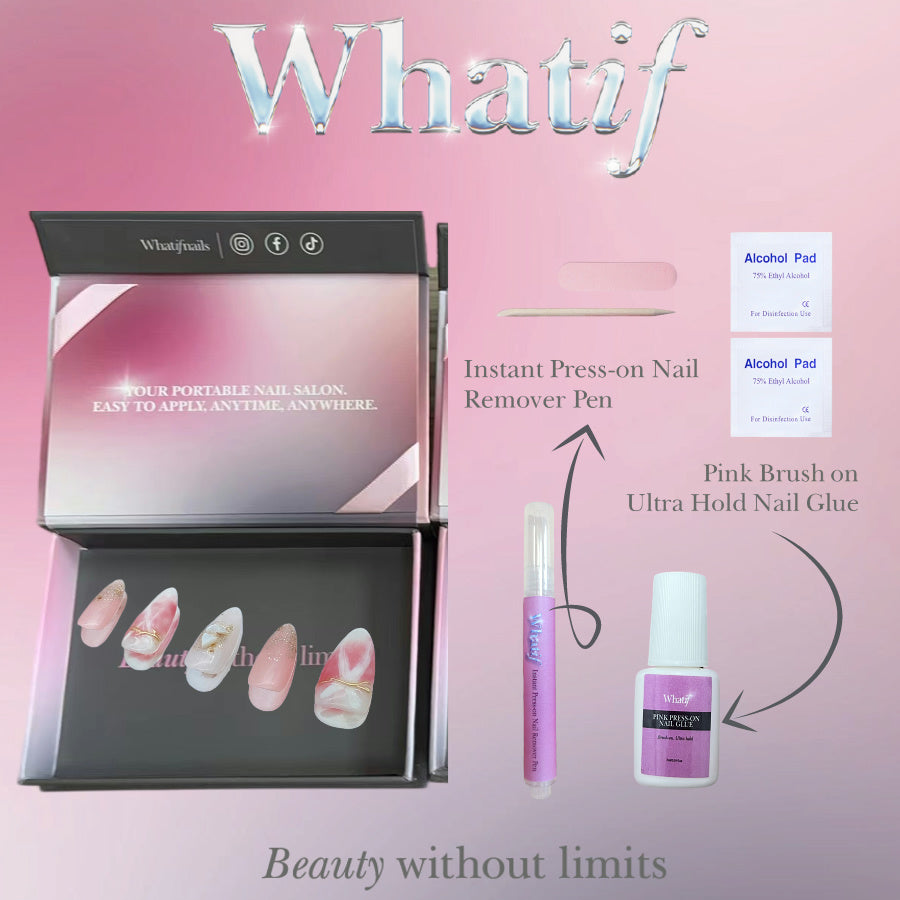 What if Nail Glue & Instant Remover Pen Package